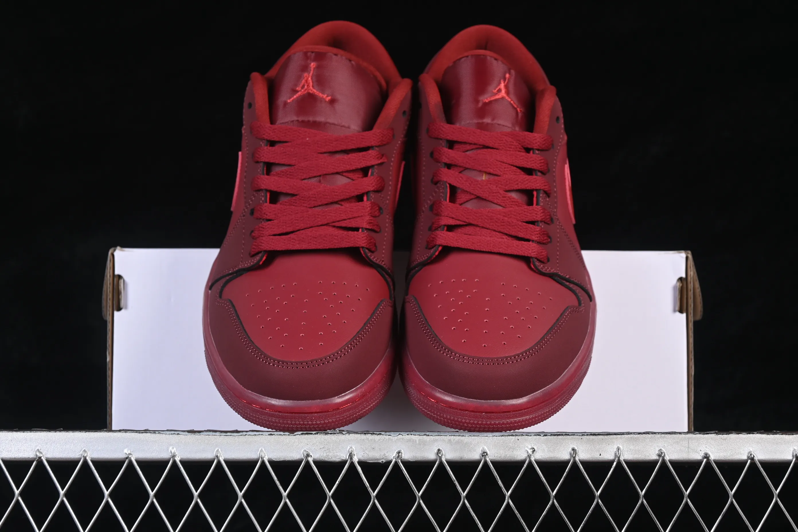 All categories Air Jordan Jordan series basketball shoes Air Jordan 1 Low Air Jordan 1 Low AJ1 Joe 1 raw rubber wine red low-top retro cultural basketball shoes IB7012-600